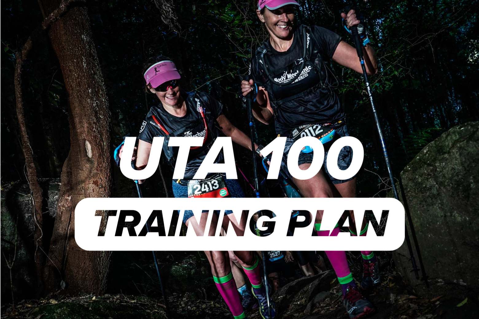 Uta 100 race and base training plan
