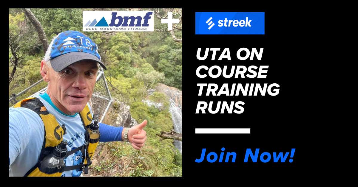 UTA on course training run