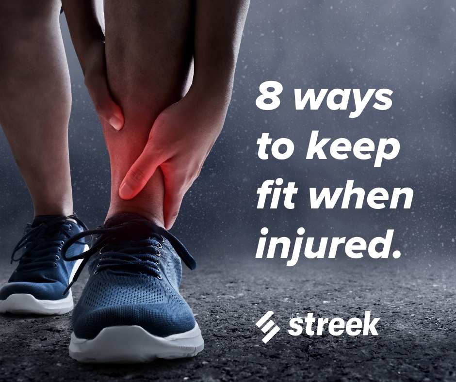 how to keep fit when injured